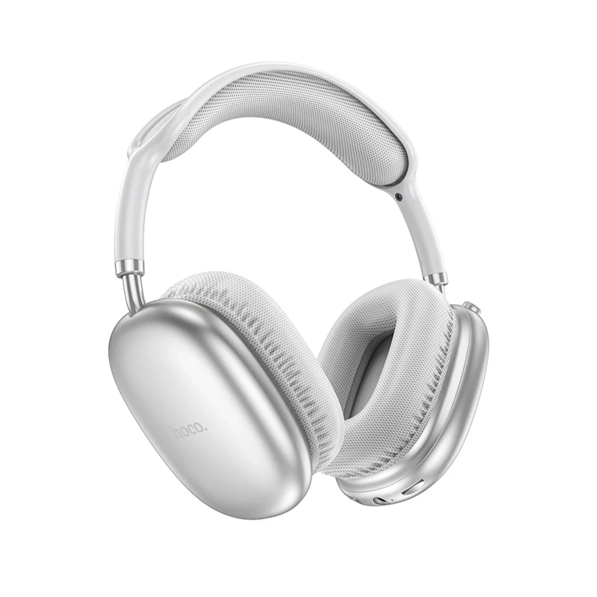 Hoco. W35 Air Triumph Aux Destekli Bluetooth Kablosuz Kulaklık - Gümüş